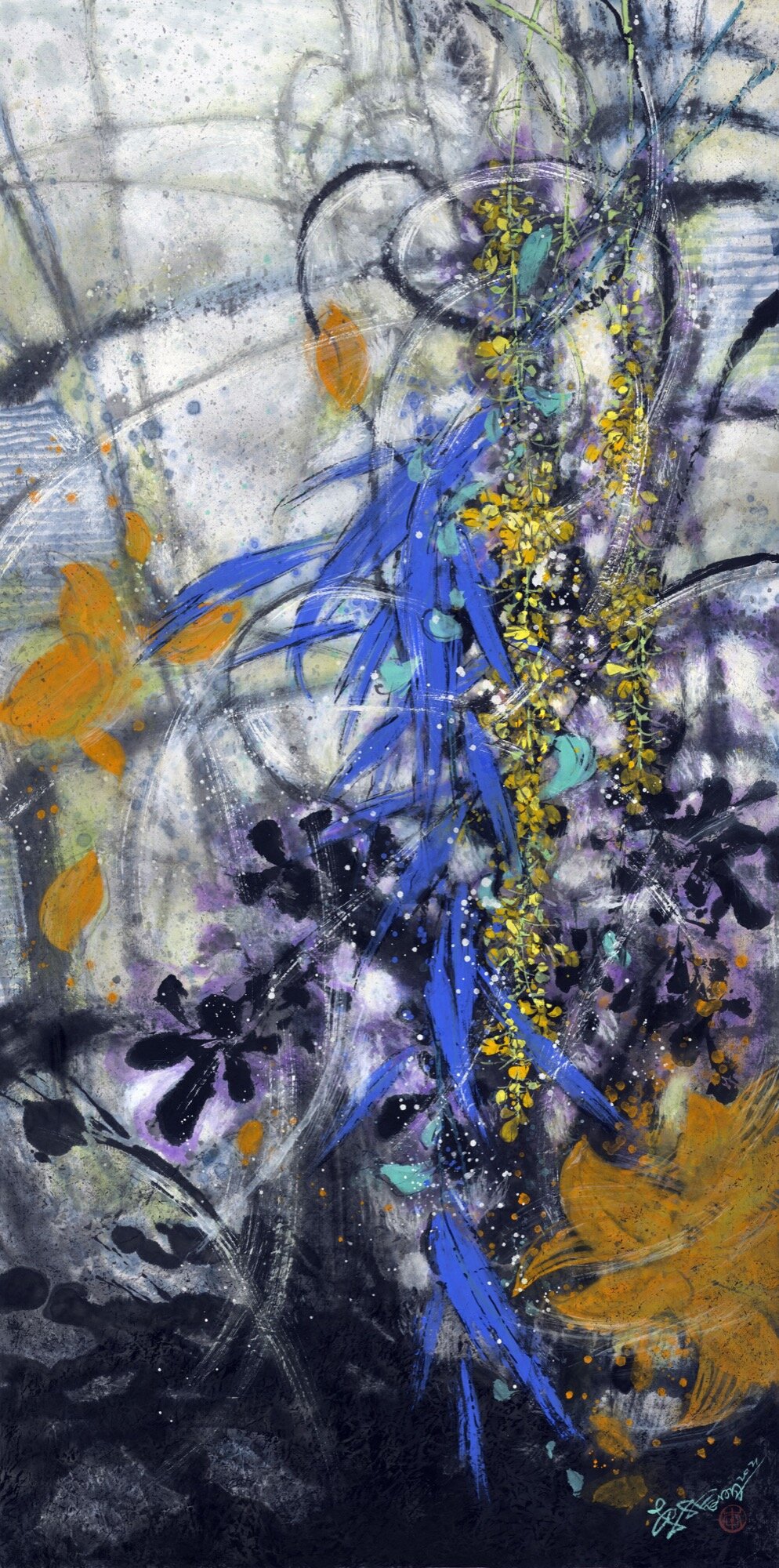 120_旋捲一抹青_137x68cm_2021_設色紙本.jpg