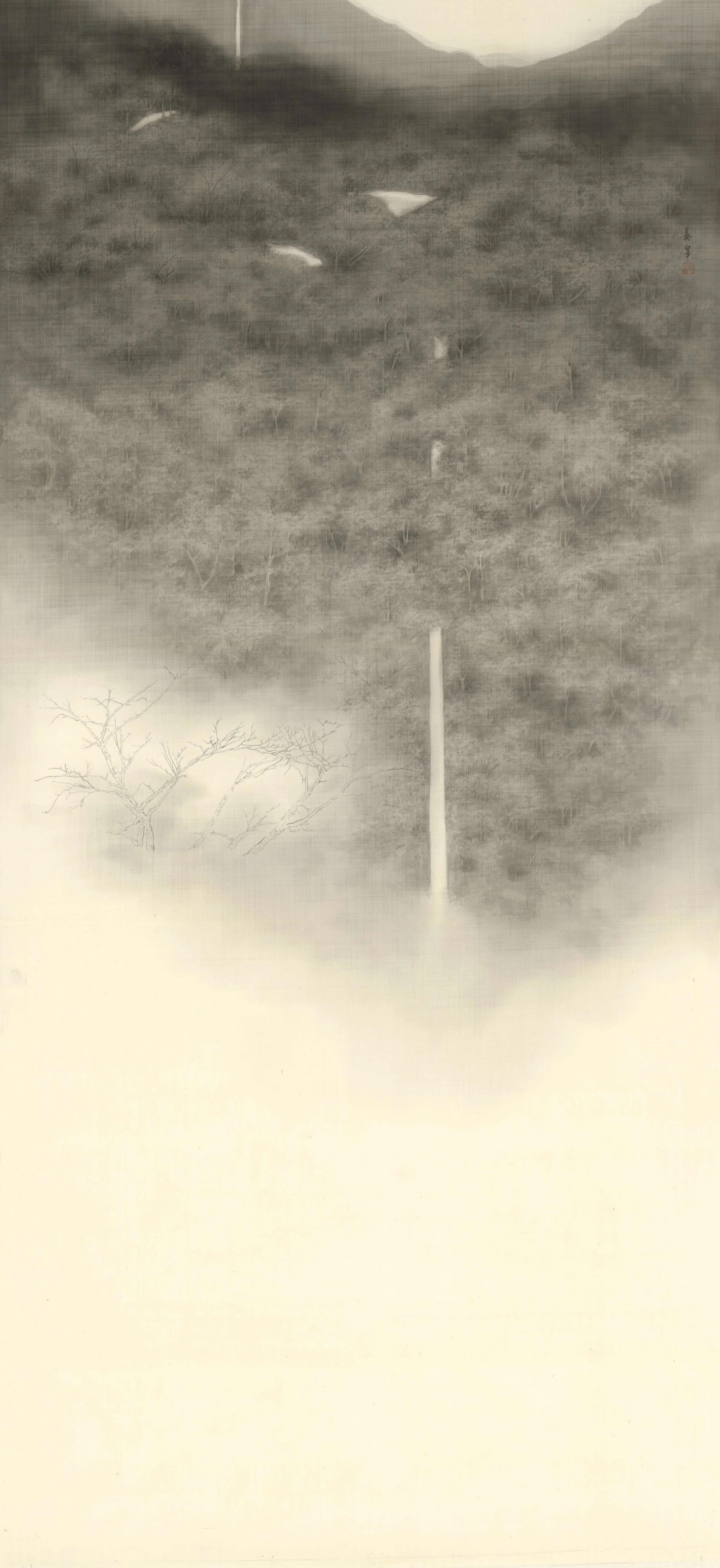 片斷、接續、流淌、幽靜地