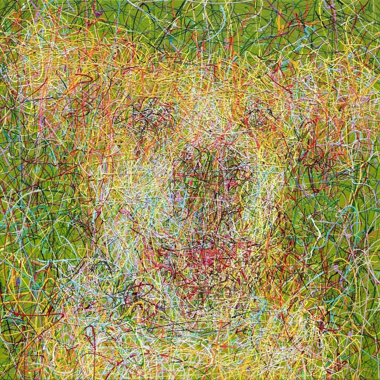 米格魯躺草地開心