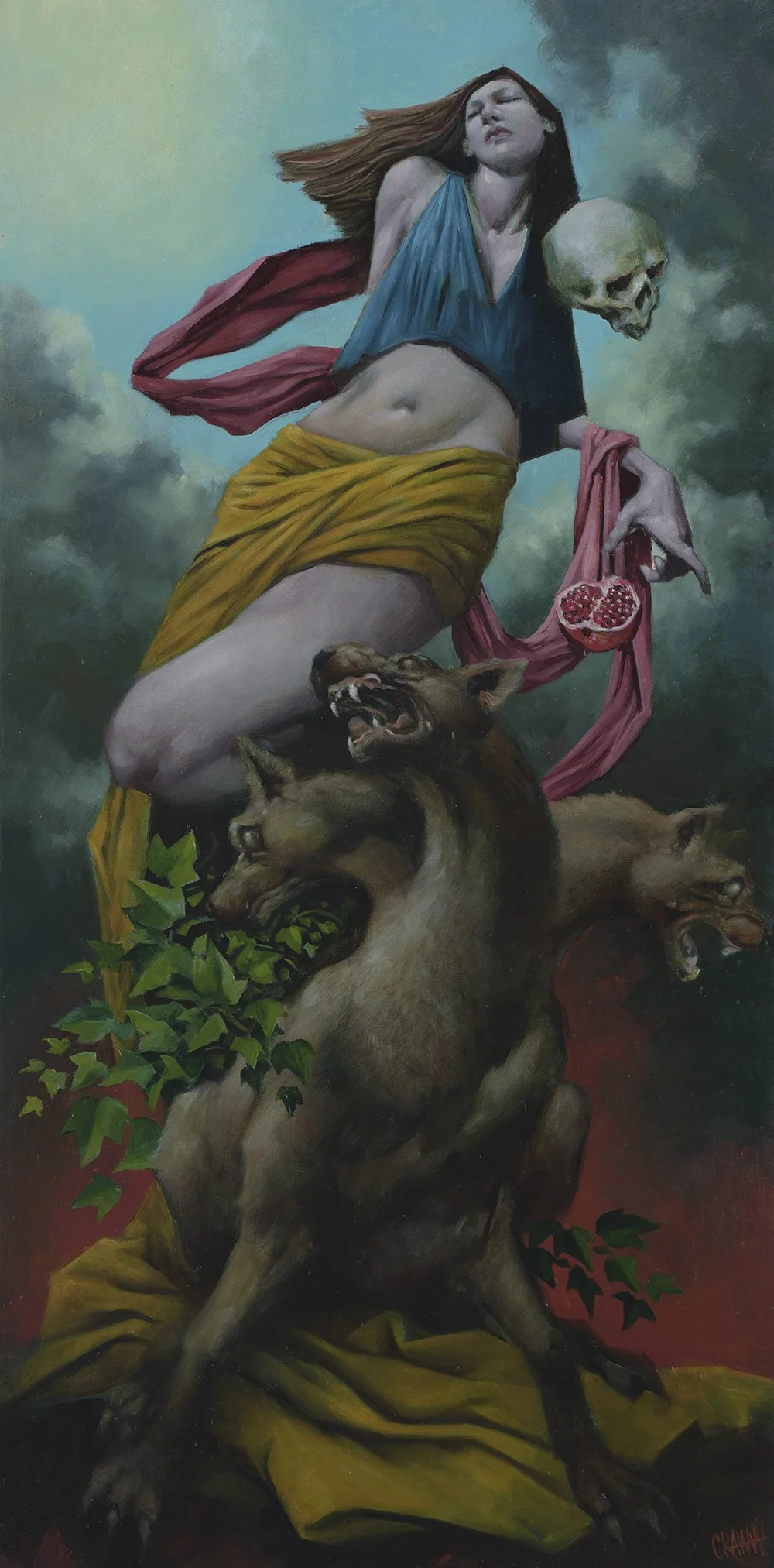 Persephone and Cerberus