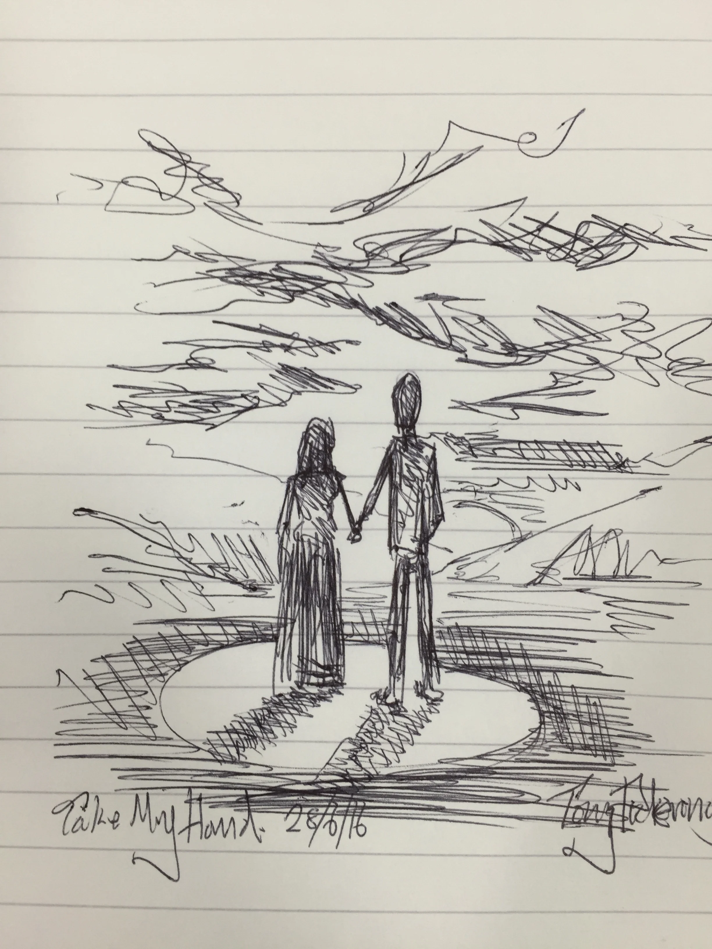 Take my hand.
