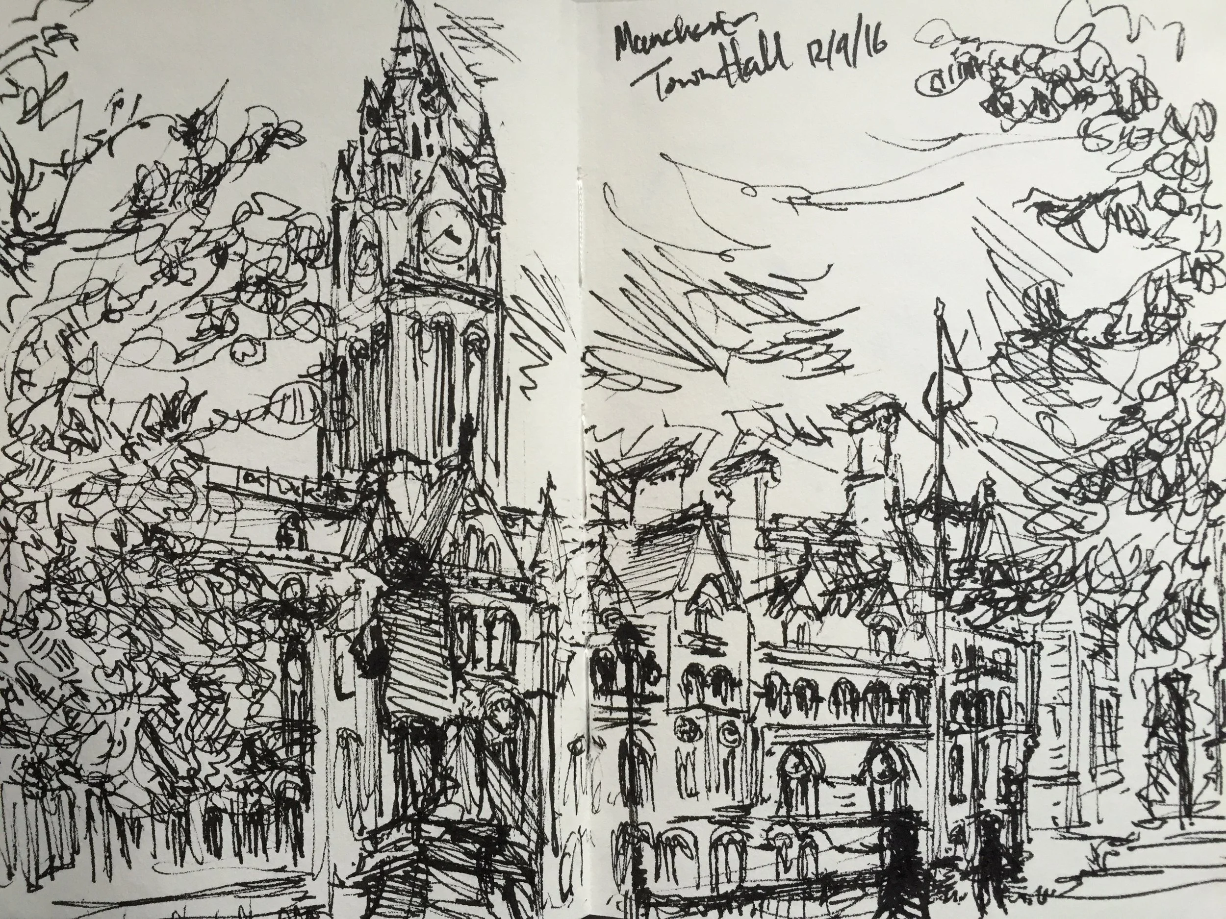 "Manchester City Hall"