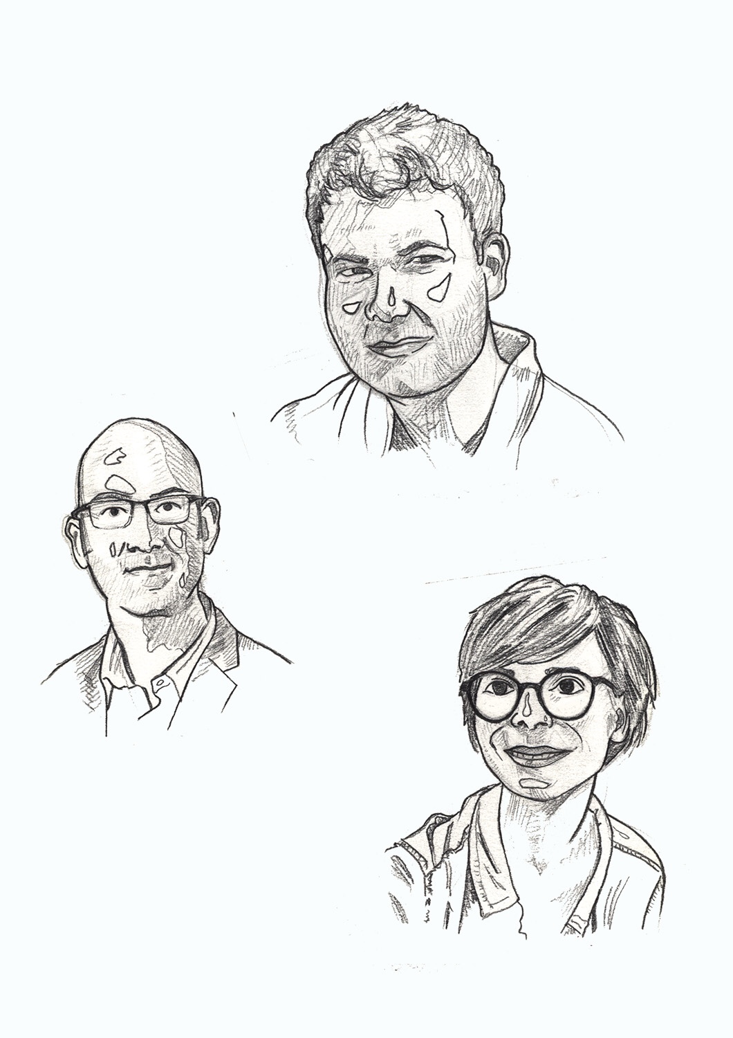 Fig.3 “meet the team” Pencils