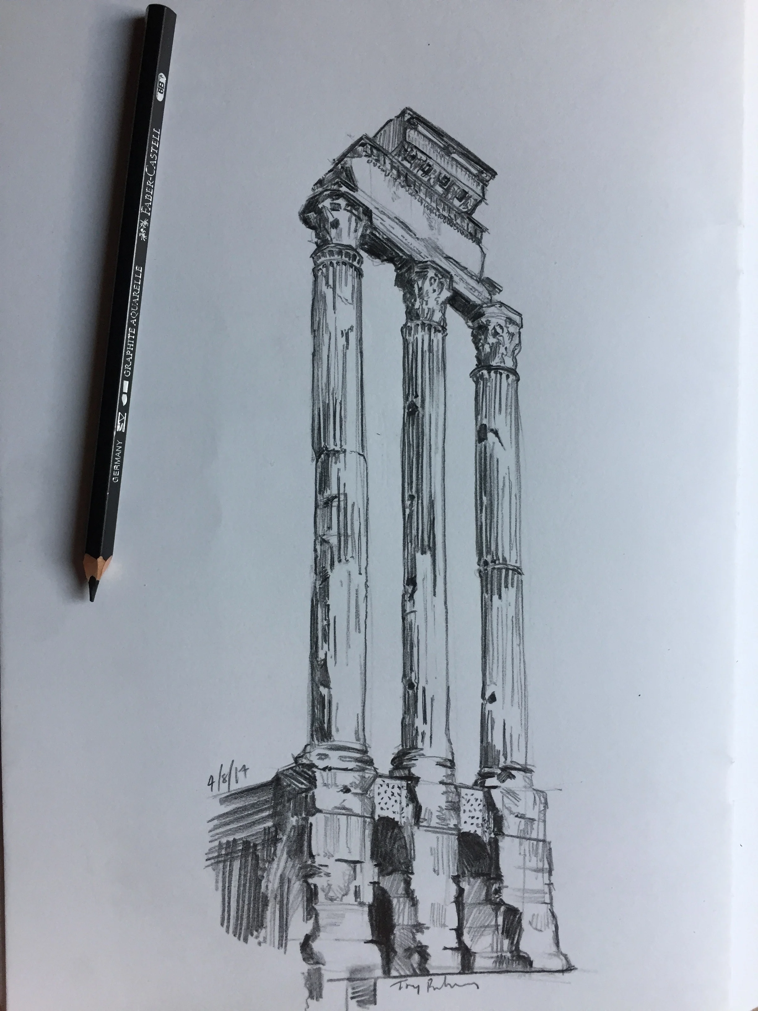 fig.3: “The Temple of Castor and Pollux”