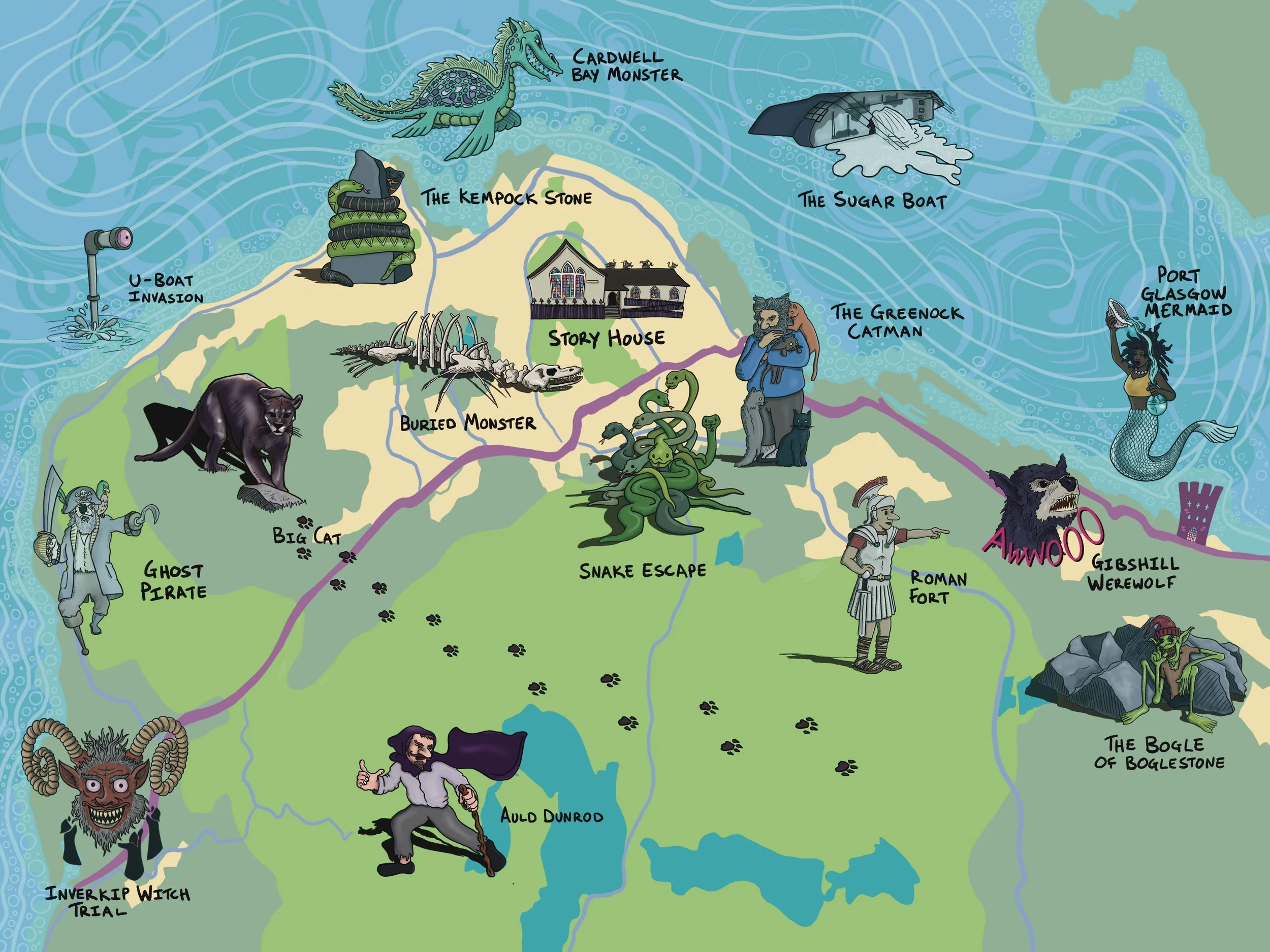 Greenock Story Map