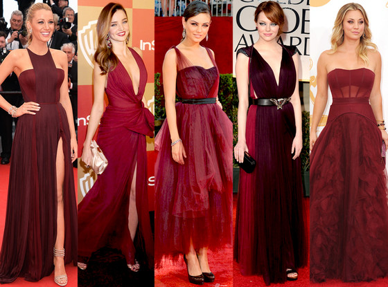 Marsala Color of the Year PANTONE - Fashion (Photo: Source)