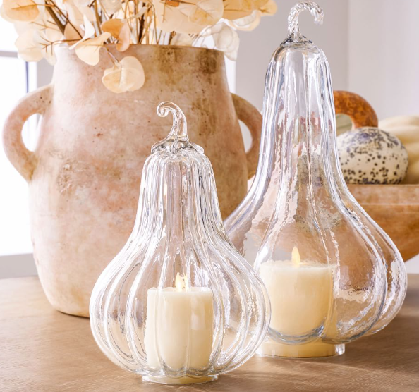 Gourd Dome Candles (Photo: Pottery Barn)