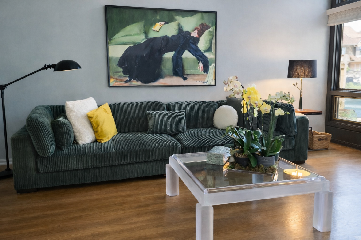 Dark Olive Sofa/Sectional