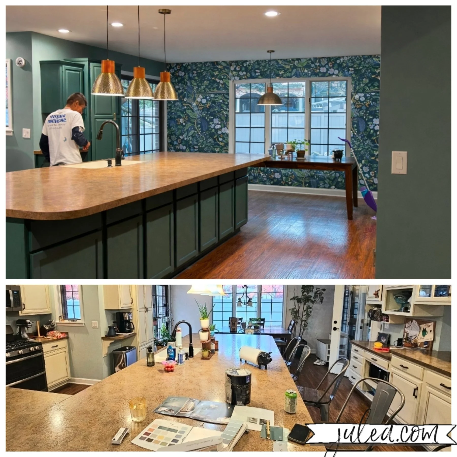 Hidden Gem BEHR kitchen makeover
