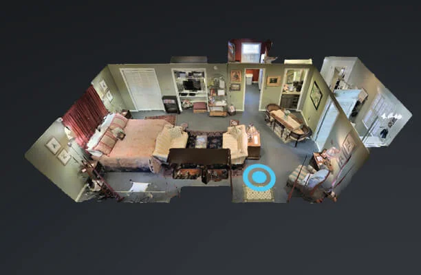 Take a 3D Walkthrough Tour of Captains Quarters provided by Kerry Woo Photography .