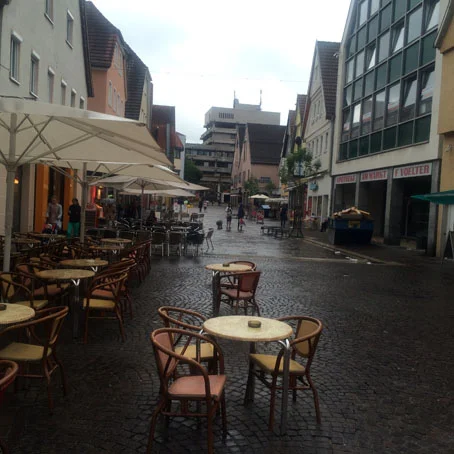 Aalen's pedestrian zone