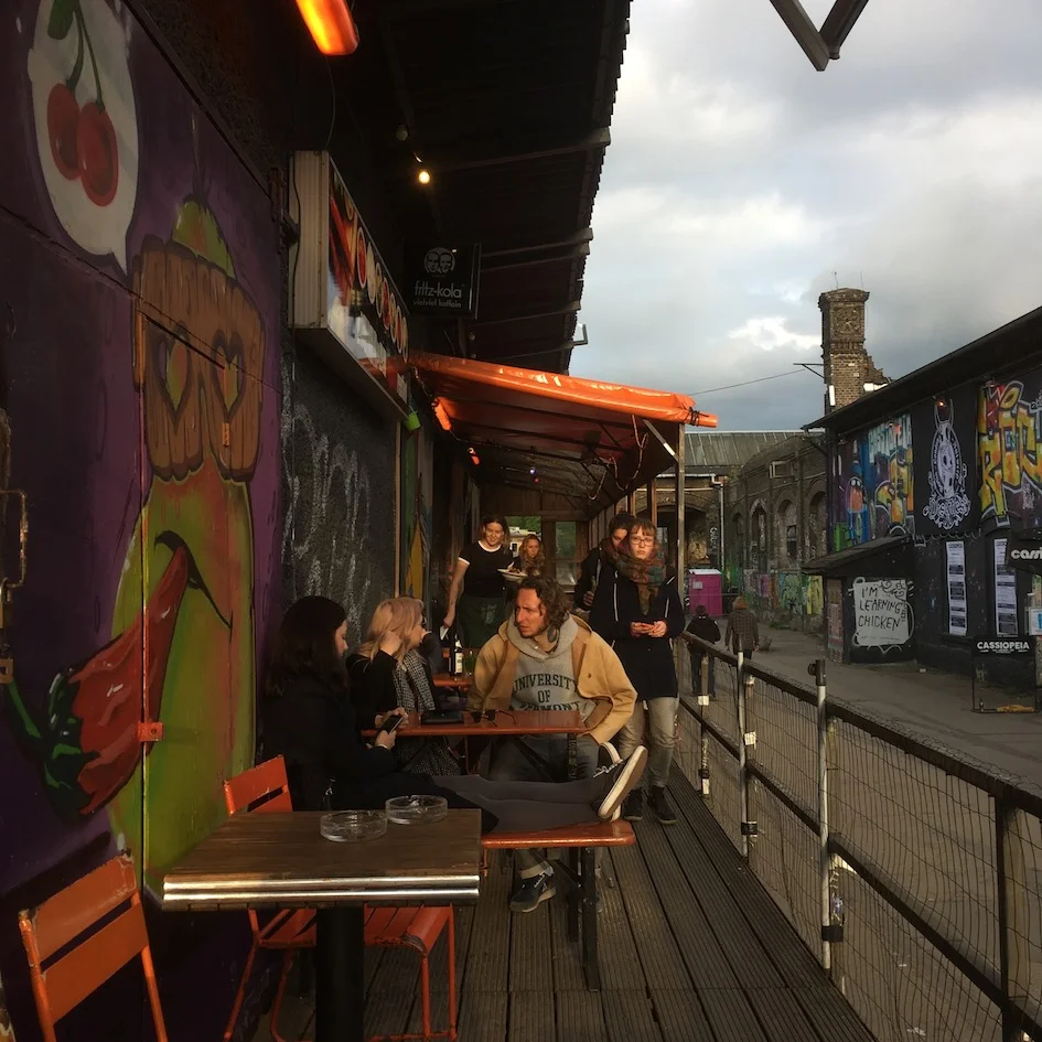 A cool vegan place