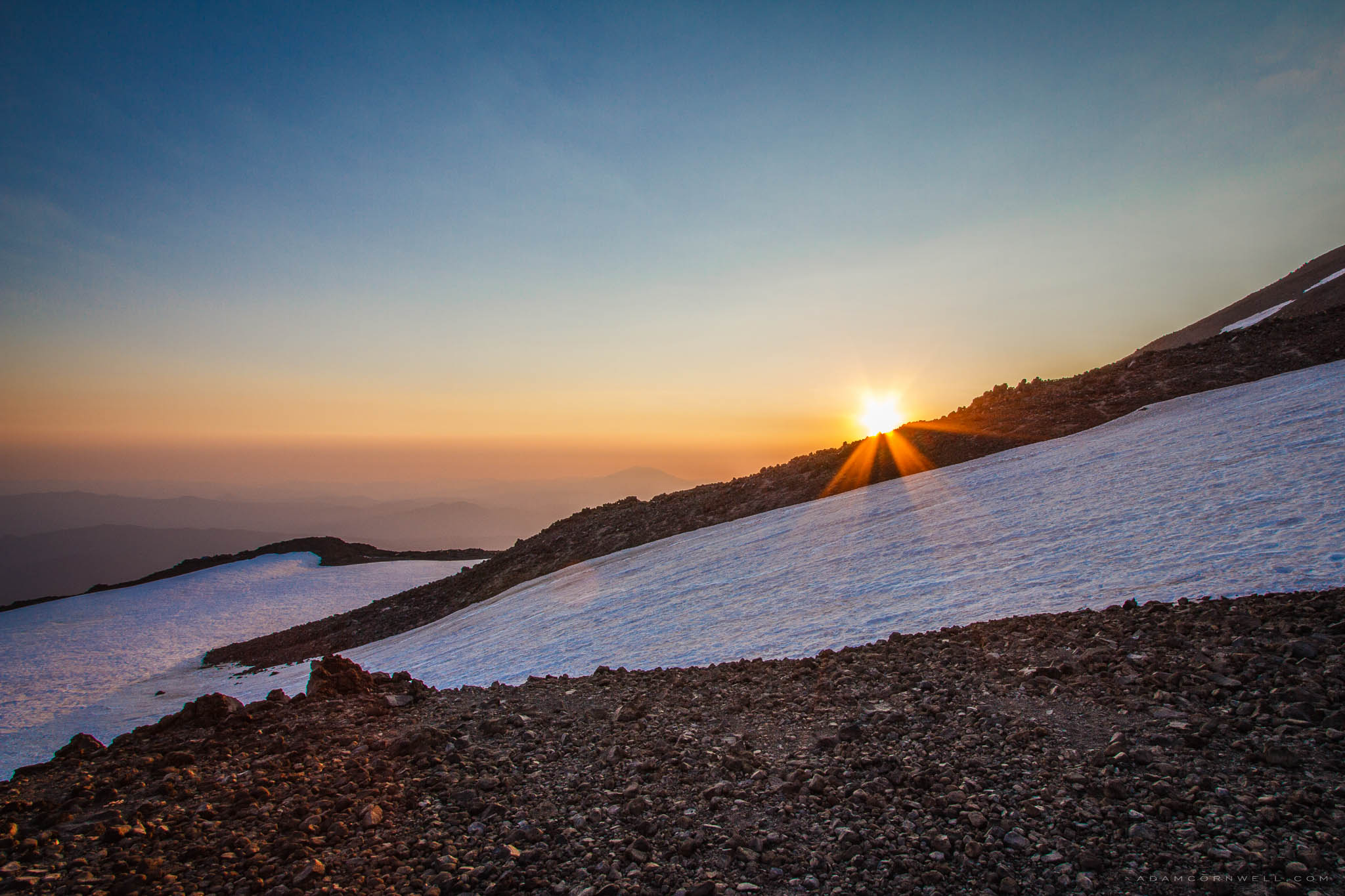 Sunset on Mt. Adams