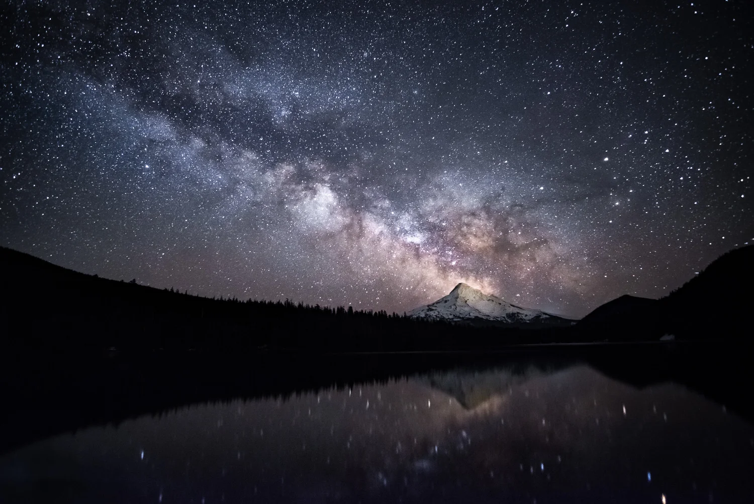 Milky Way over Mt. Hood