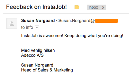 Thanks for writing Susan, cant wait to see your InstaJobs!