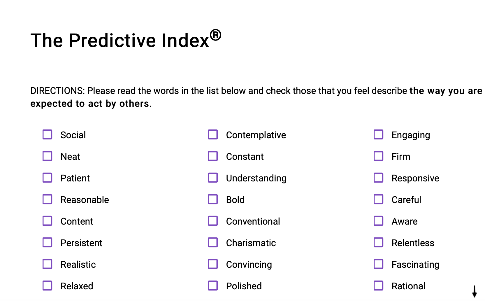 How To Get The Score You Want On A Predictive Index Behavioral Assessment Careercloud