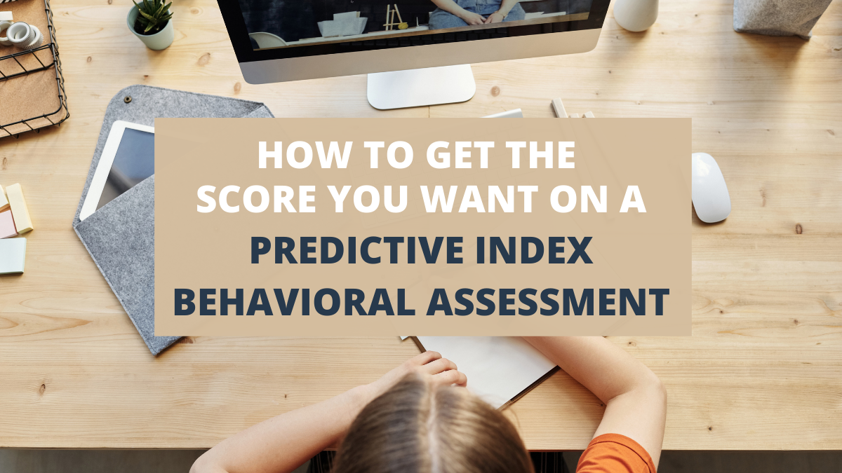 Predictive Index Score Test | How to score well on the predictive index ...