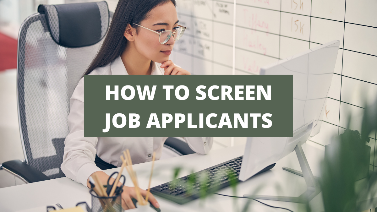 How To Screen Job Applicants 9 Effective Strategies — CareerCloud