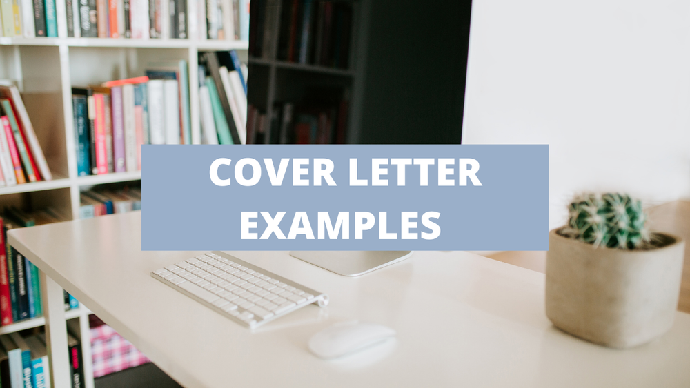 cover letter examples