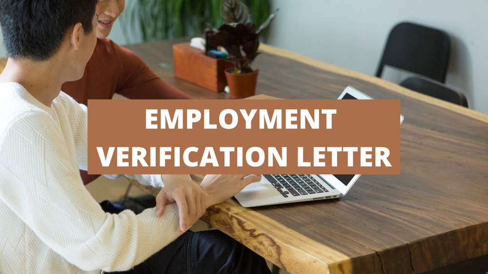 employment verification letter