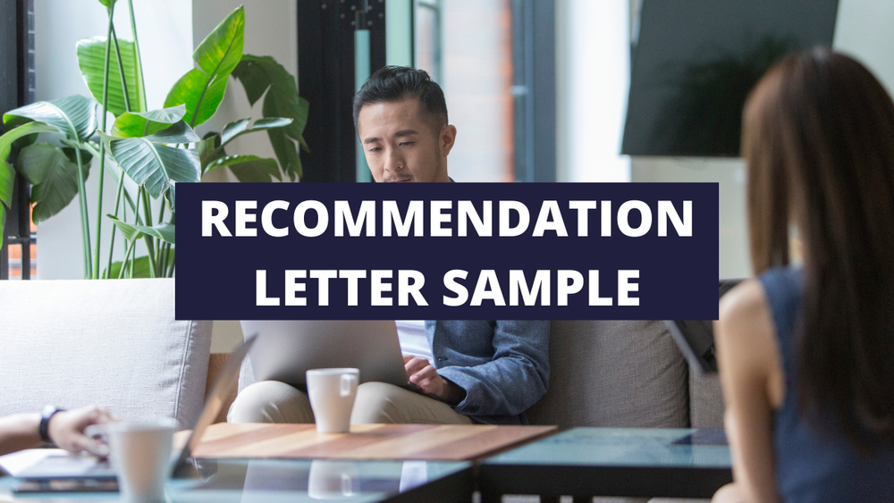 recommendation letter sample