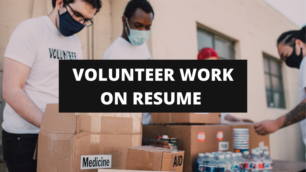 volunteer work on resume