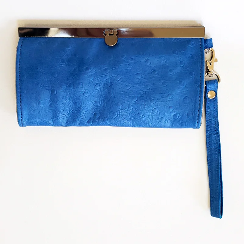 royal blue wristlet