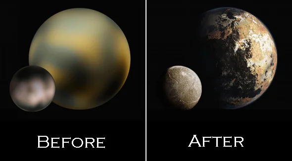  New detail of Pluto