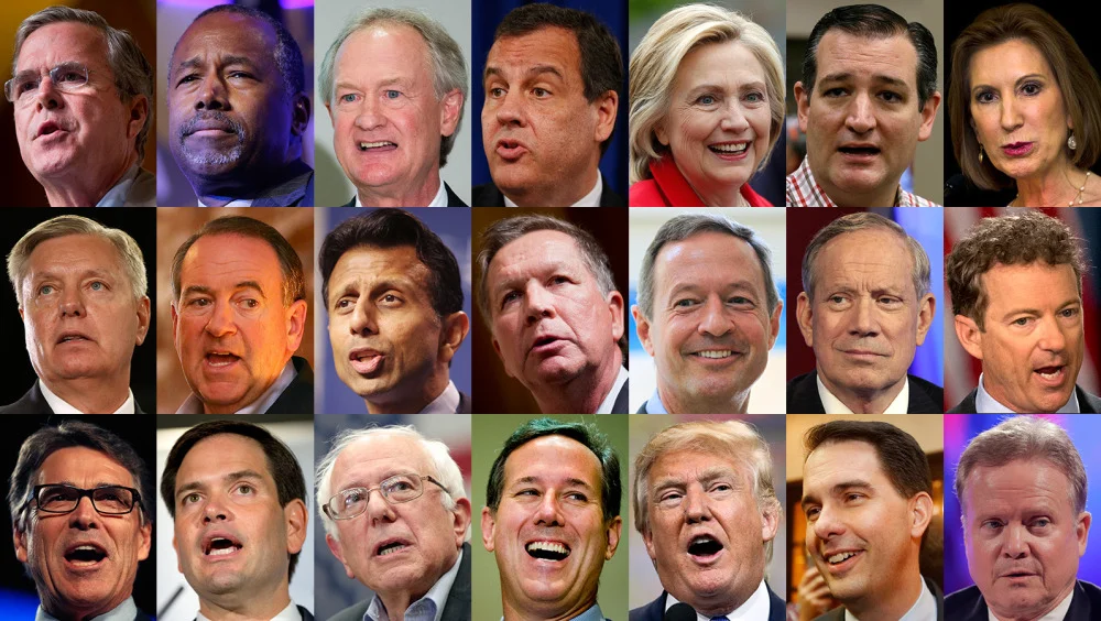 Candidates for President/ USA Today