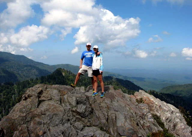 Me and Julie in the Great Smoky Mountains National Park (2014)