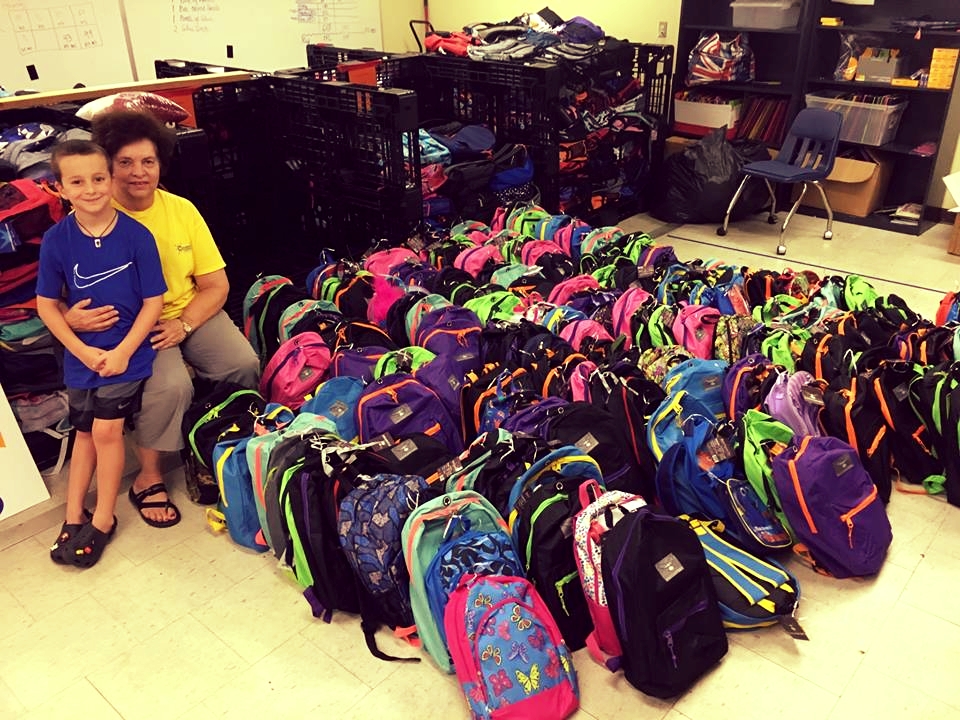 School Supplies Donated to Local Kids in Need