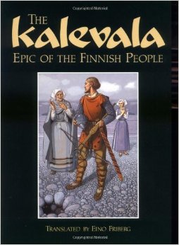 Kalevala by Elias Lönnrot , (FIrst Edition 1935), Pictured is 2004 Edition published by Pennsylvania State Univesity.