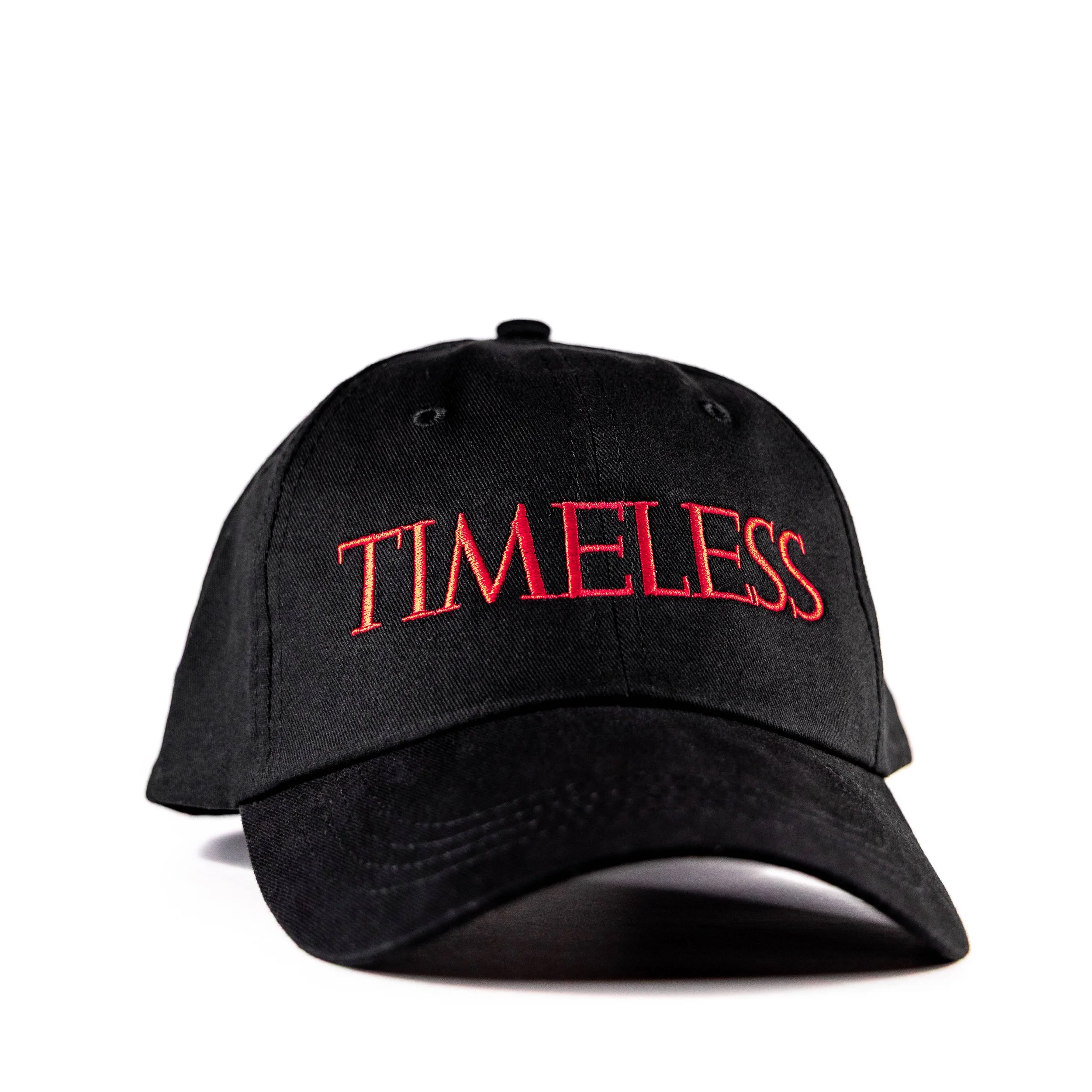 "TIMELESS" - VELCRO CAP - BLACK