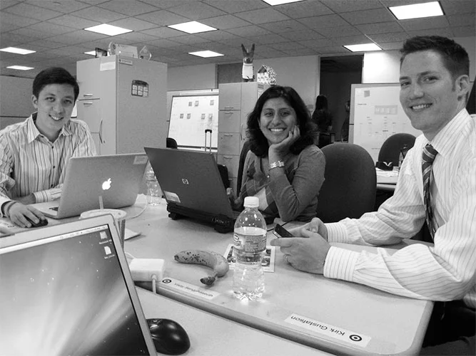 Our workspace. View to my right.