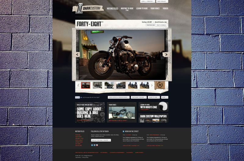 Motorcycle Details page 