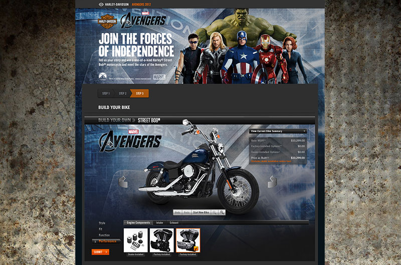Step 2: Build Bike page
