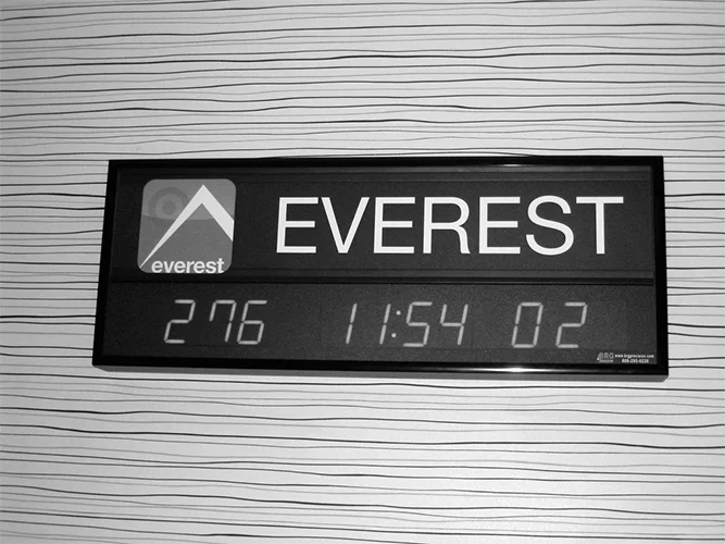 Everest clock