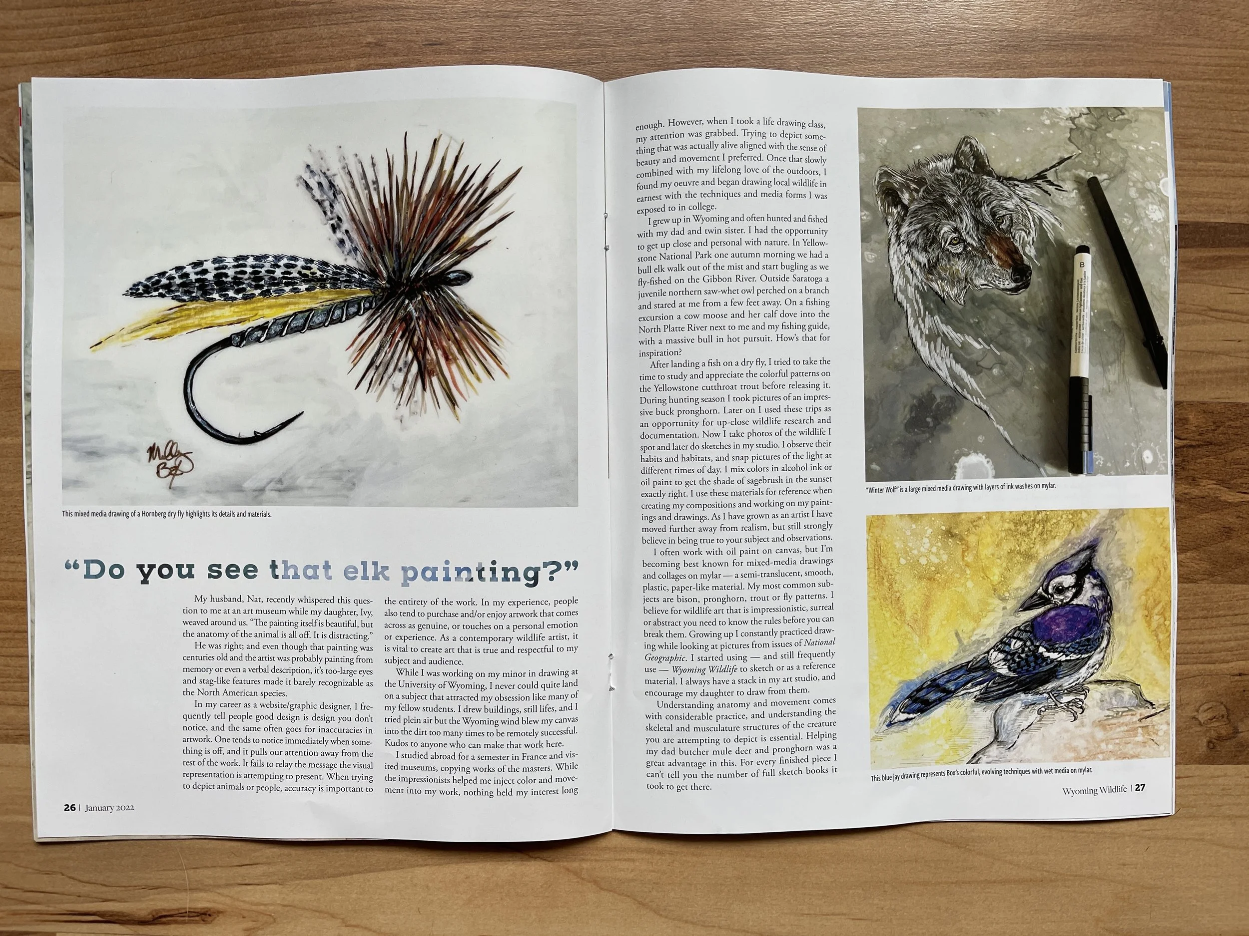 Wyoming Wildlife Article