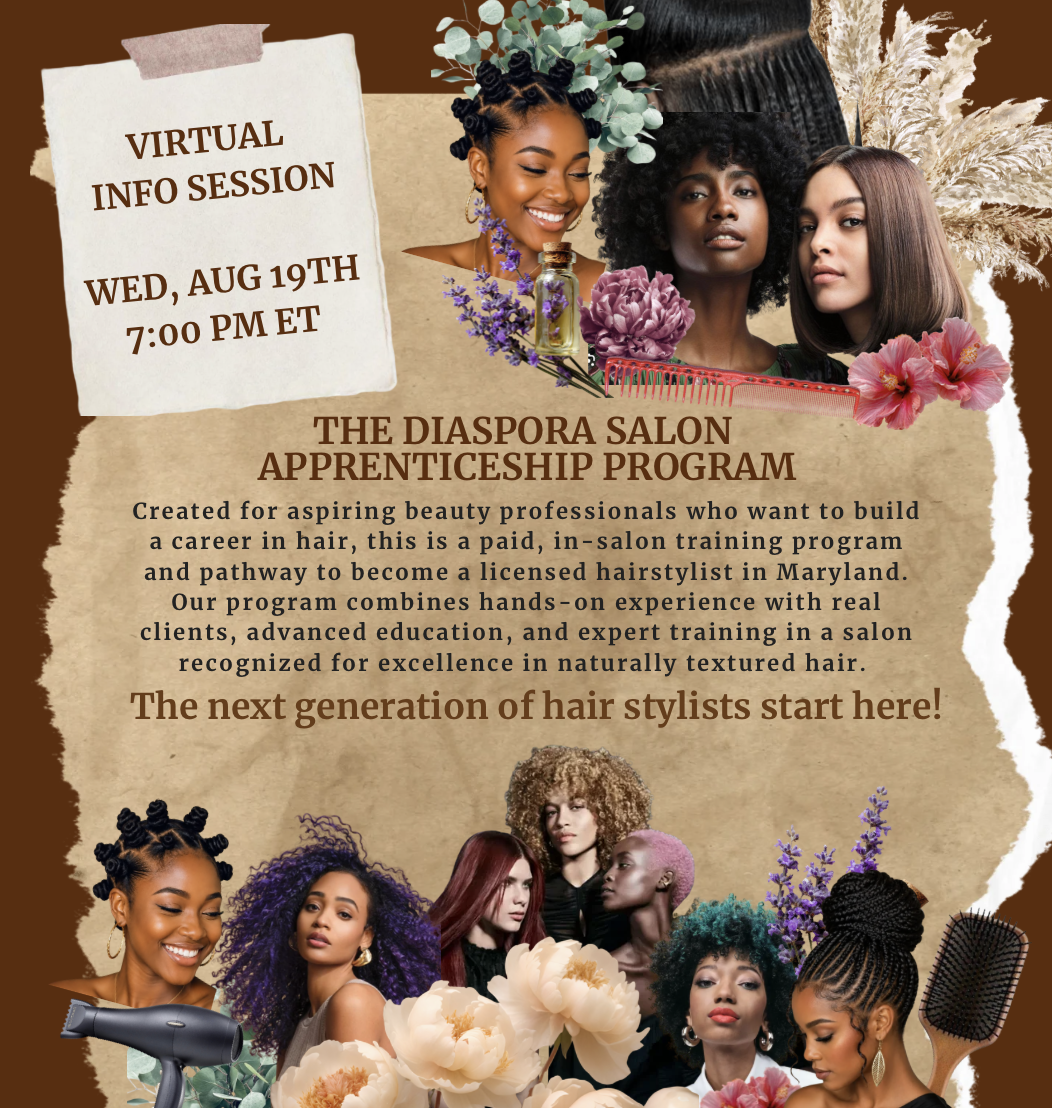 Diaspora Salon Apprenticeship Info Session