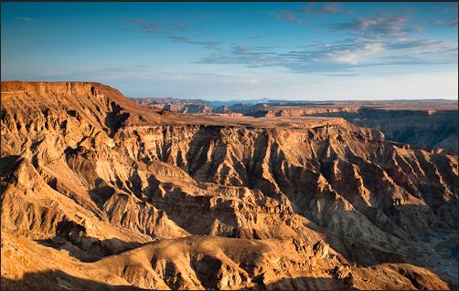 Sunset at Fish River Canyon, Namibia