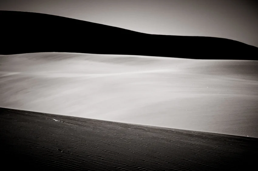 Three of the many dunes you pass on the way out to Dead Vlei.