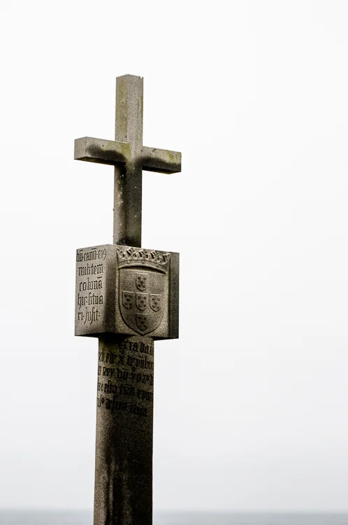 Replica of the original cross at Cape Cross