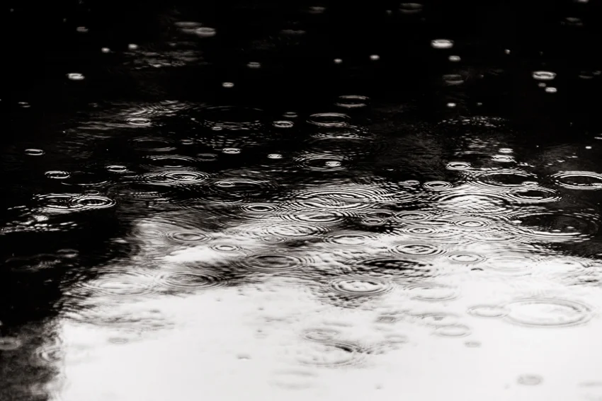 Raindrops on Water III