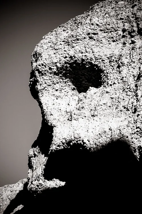 Rock formation in Sesriem Canyon