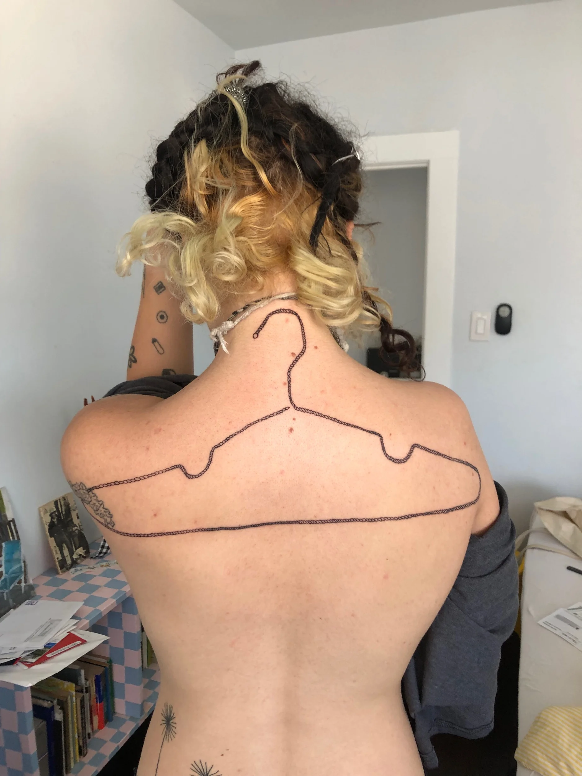 friend tat pierced 