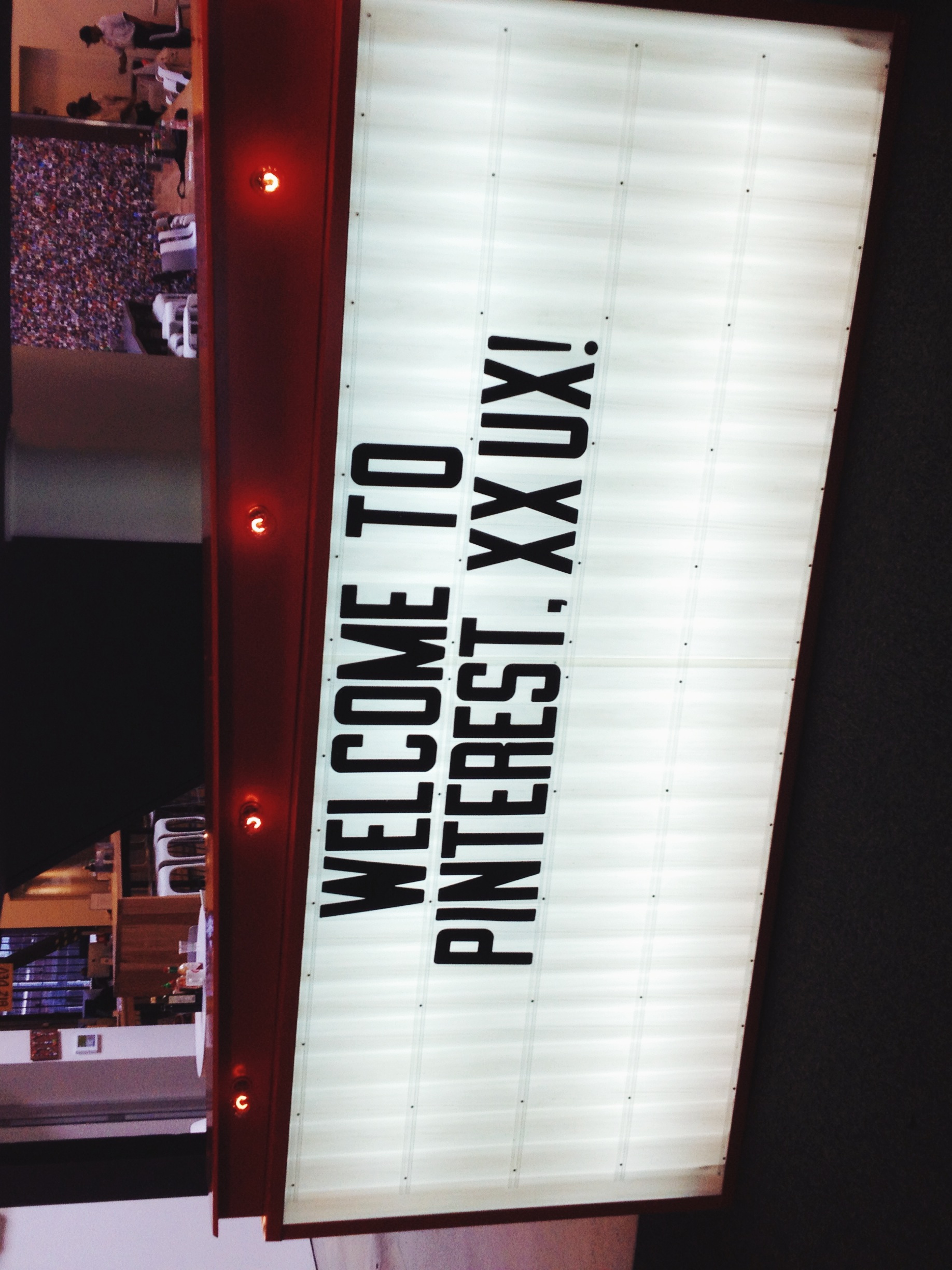 Pinterest for the XX+UX event that I co-organized