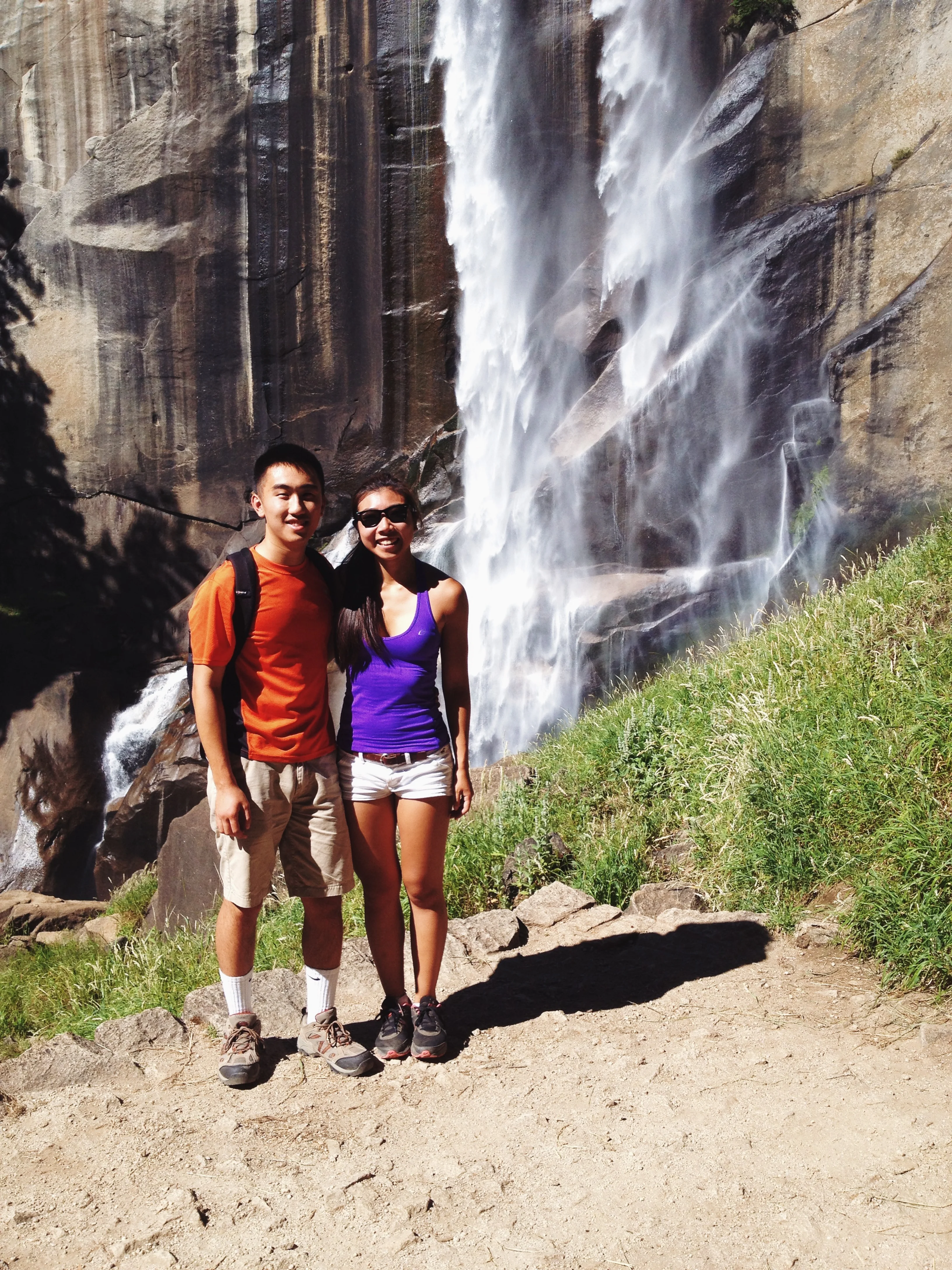 Eric and I at Vernal Falls