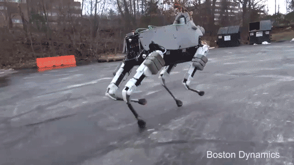 Boston Dynamics' "Spot' dog. 