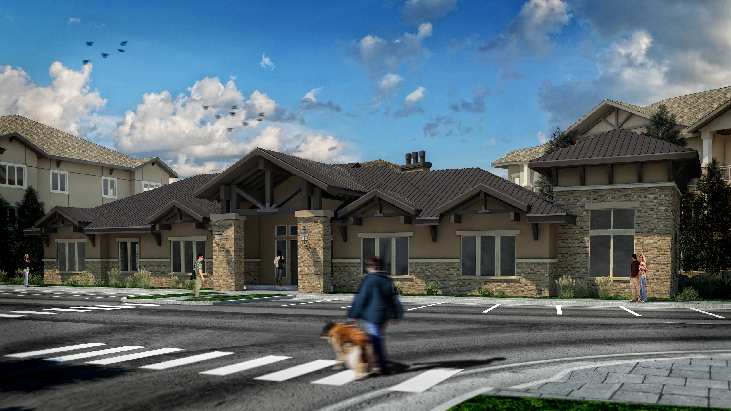 Clubhouse Rendering