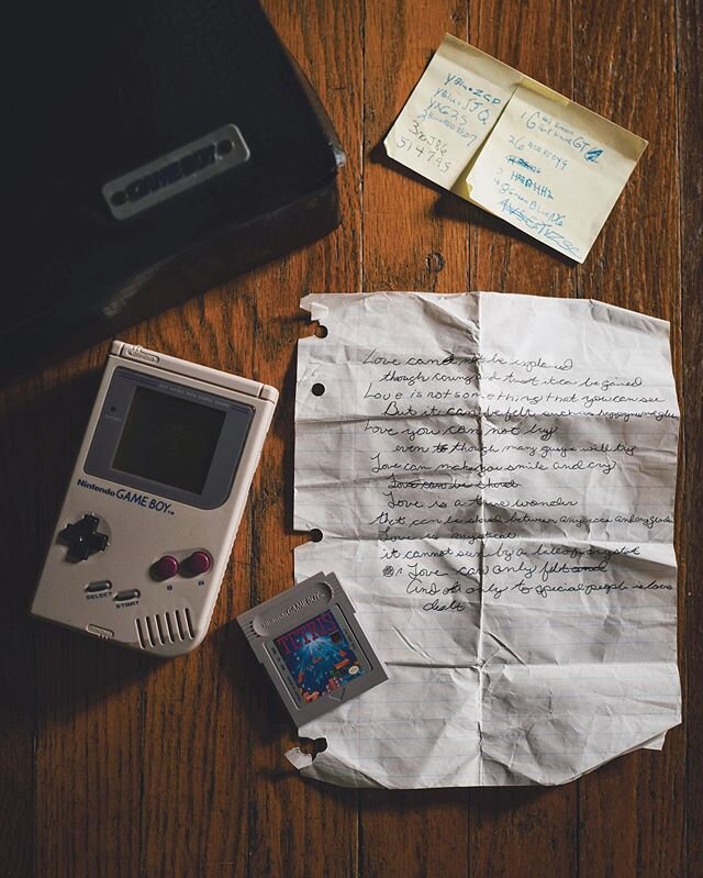 Last night I found a poem I wrote in 7th grade hidden in the bottom of a gameboy case (next to some sweet codes) and what struck me the most was the line &ldquo;Love is a true wonder, that can be shared between any race and any gender.&rdquo; To see 